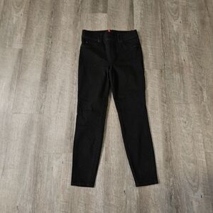 SPANX Women's Jeans Skinny SZ MEDIUM BLACK